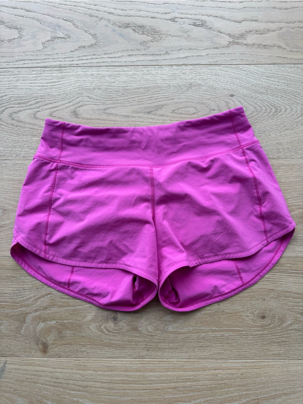 lululemon athletica pink women's athletic shorts